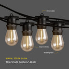 Bulb Replacement for Solar Festoon Bulb String Lights