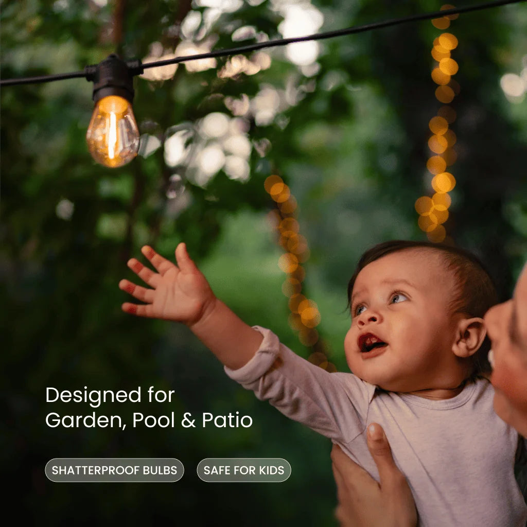 Bulb Replacement for Solar Festoon Bulb String Lights
