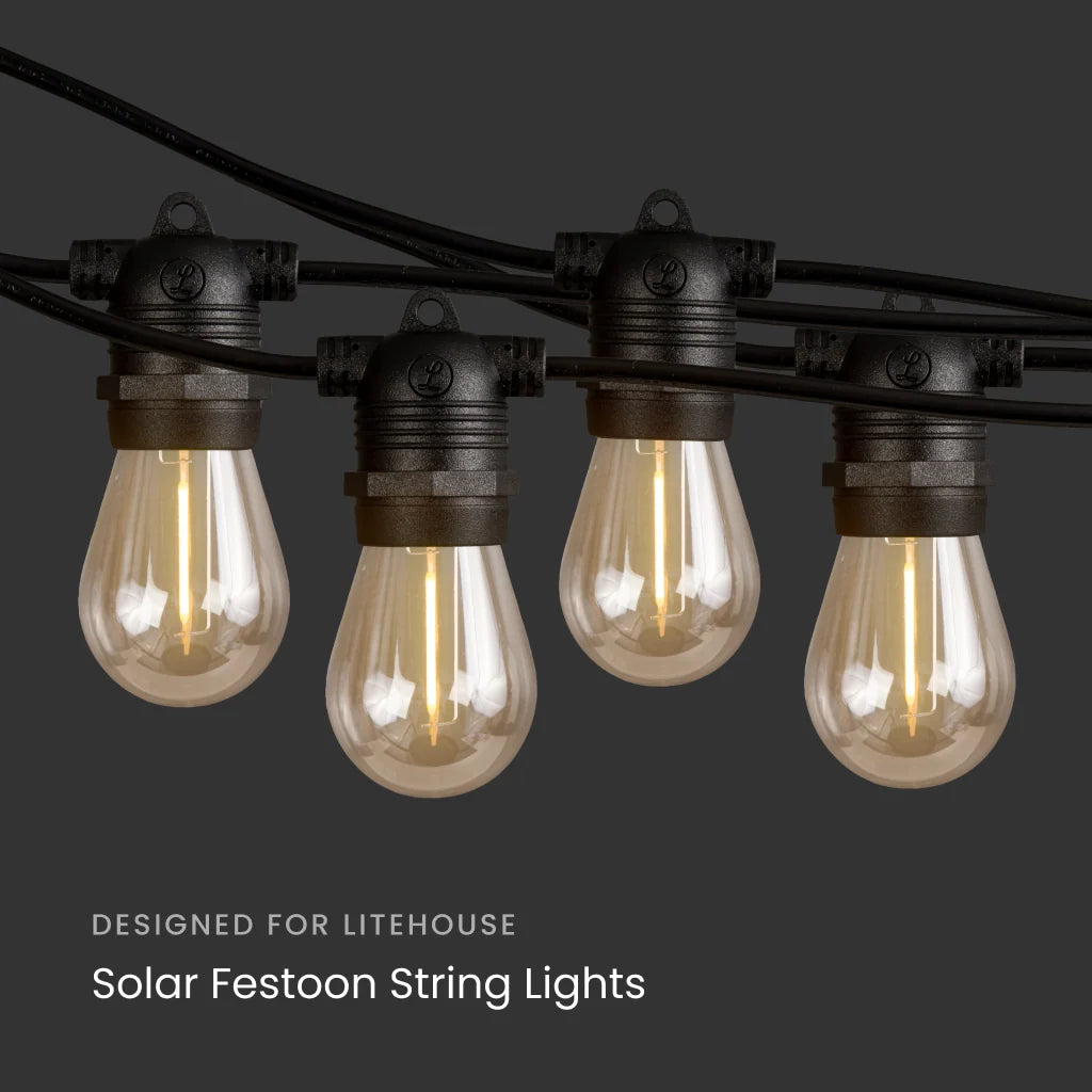 Bulb Replacement for Solar Festoon Bulb String Lights