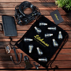 Premium Solar Bulb String Lights - 33ft / 10m