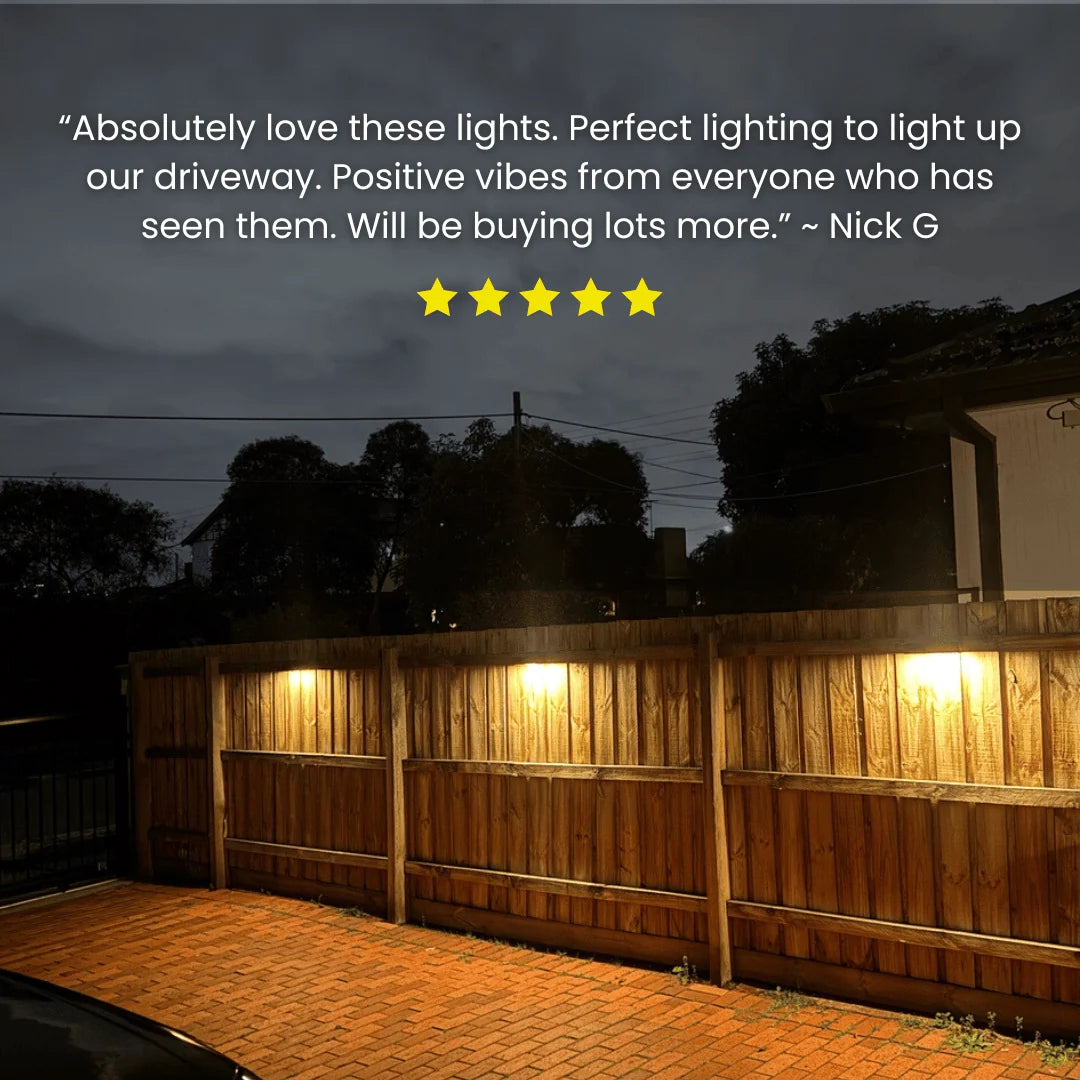Solar Wall Light with Motion Sensor